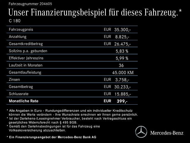 Mercedes-Benz C 180
