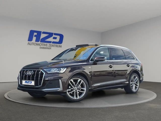 Audi Q7 50 TDI qua STDNHZ PANO AHK SITZBLF 360° LUFT H-UP 2022 Diesel