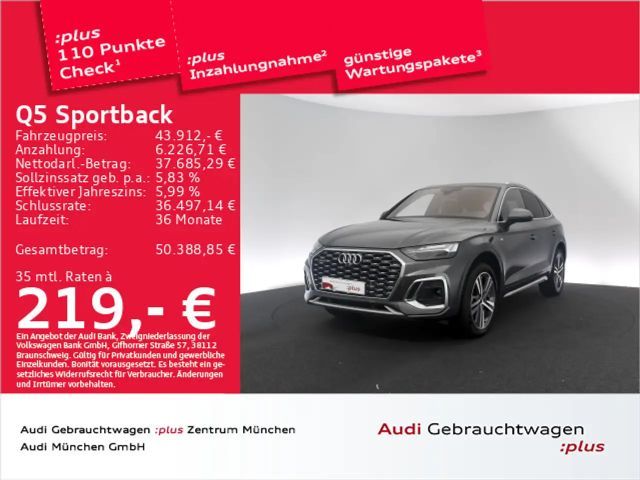 Audi Q5 45 TFSI qu. S tronic 2x S line Matr 2024 Benzine