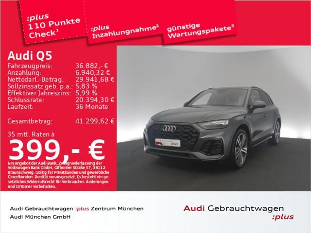 Audi Q5 35 TDI S tronic 2x S line Pano/StdHzg/Matrix/ 2021 Diesel