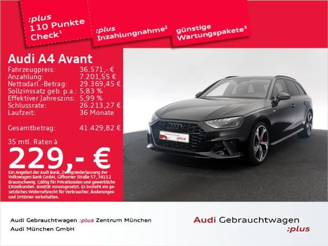 Audi A4 40 TFSI S tronic S line Competition+ Pa 2024 Benzine
