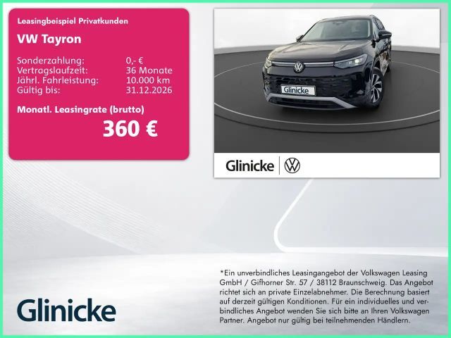 Volkswagen Tayron Life 1.5 TSI (150 PS) DSG | RÜKA | NAVI 2026 Benzine