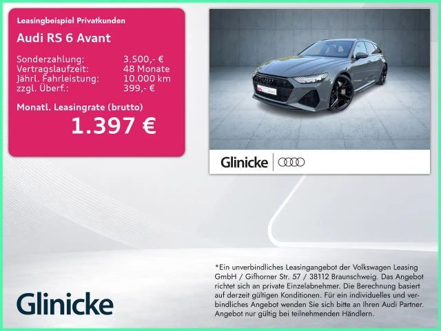 Audi RS6 Keramik/HDMatrix/Pano/StHz/HuD/RS-Aga 2024 Benzine