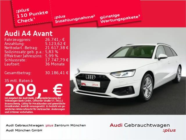 Audi A4 35 TFSI S tronic Navi+ 2023 Benzine