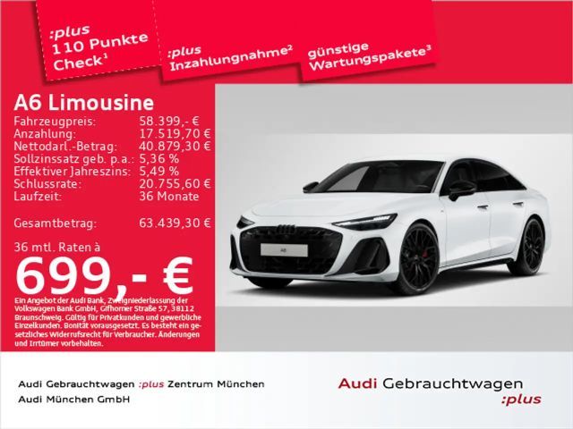 Audi A6 NEU TDI qu. S line EditionOne DigiM 2026 Diesel