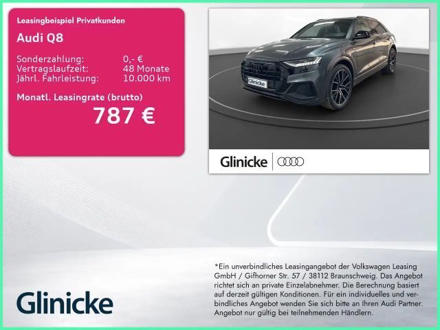 Audi Q8 50 TDI qu. AHK Pano LM 22" B&O 360° Leder Hea 2023 Diesel