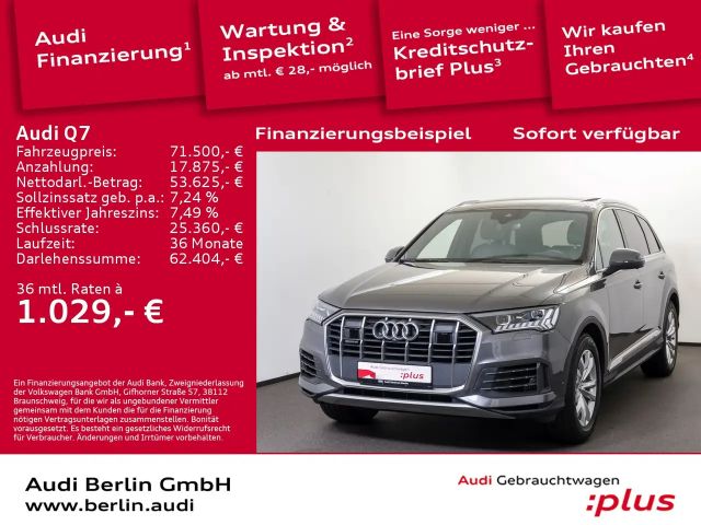 Audi Q7 2020 Hybride / Benzine